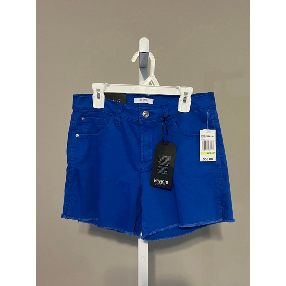 Women's Kensie Jean Shorts Size 4 Blue
